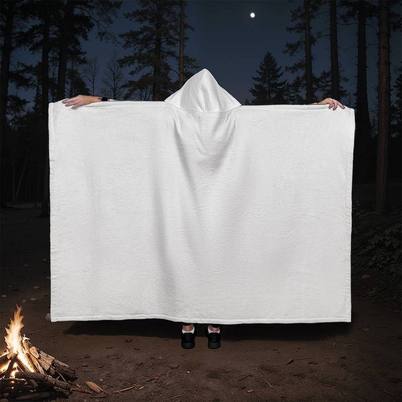 Let's Hibernate – Hooded Sherpa Fleece Blanket